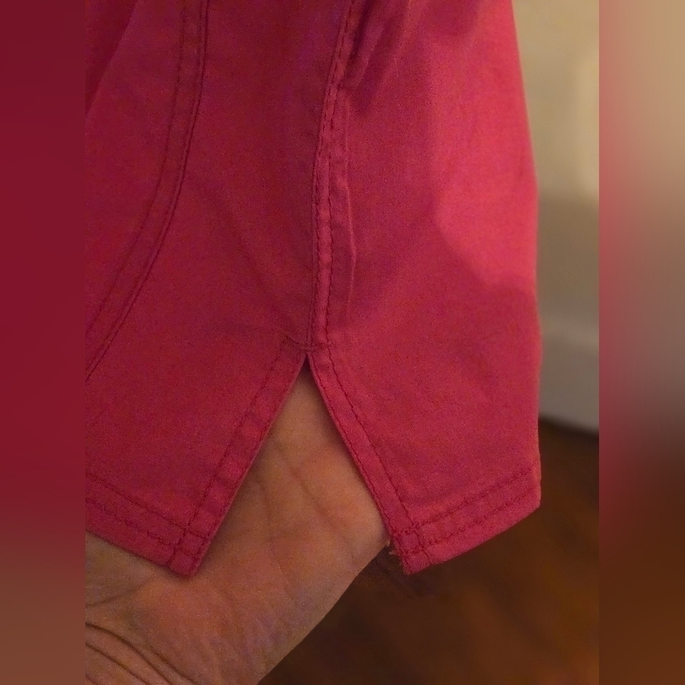 NWOT, Dickies EDS Signature Scrub Pants, Low Rise, Straight Leg Drawstring, Pink - Picture 6 of 14
